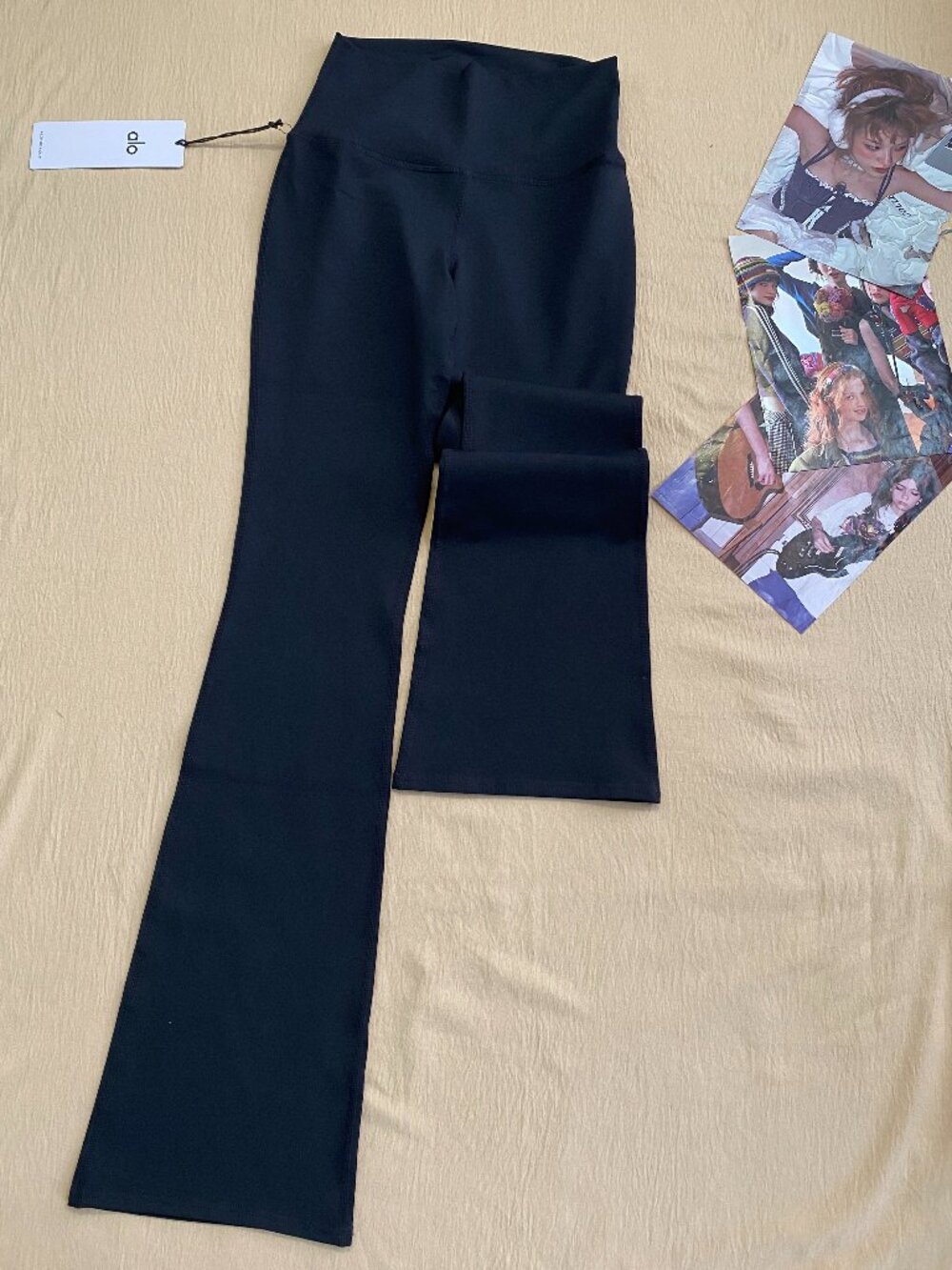ALO Yoga😉Airbrush High-Waist Bootcut Legging Regular💓Flattering|Athleisure - Picture 8 of 9